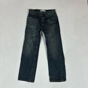 Levis 505 Regular Blue Jeans Boys 14 Reg 27x27 W27 L27 Denim Straight Leg Youth